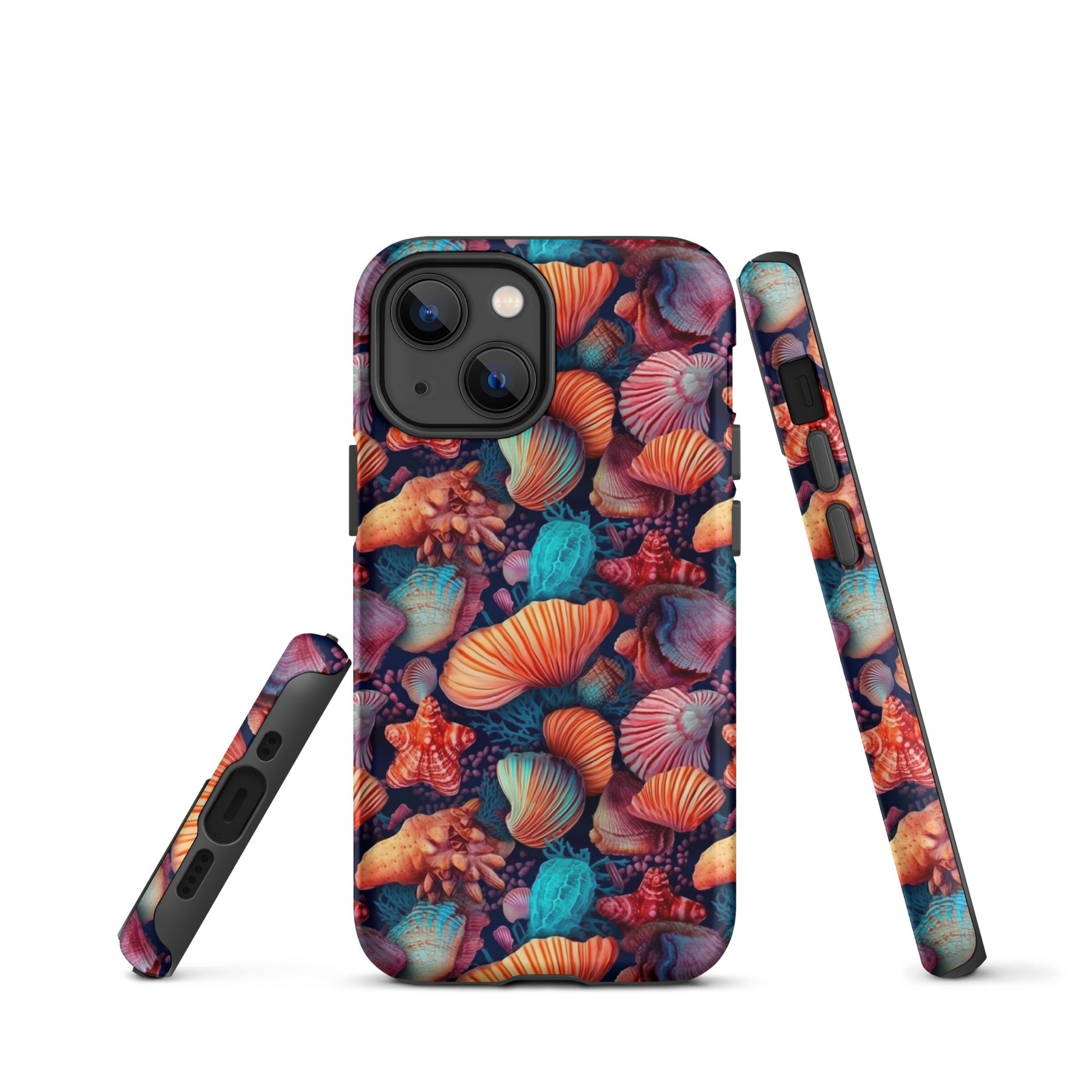 Vibrant Shallow Seascape - Nautical Dreams - iPhone Case - Pattern Symphony