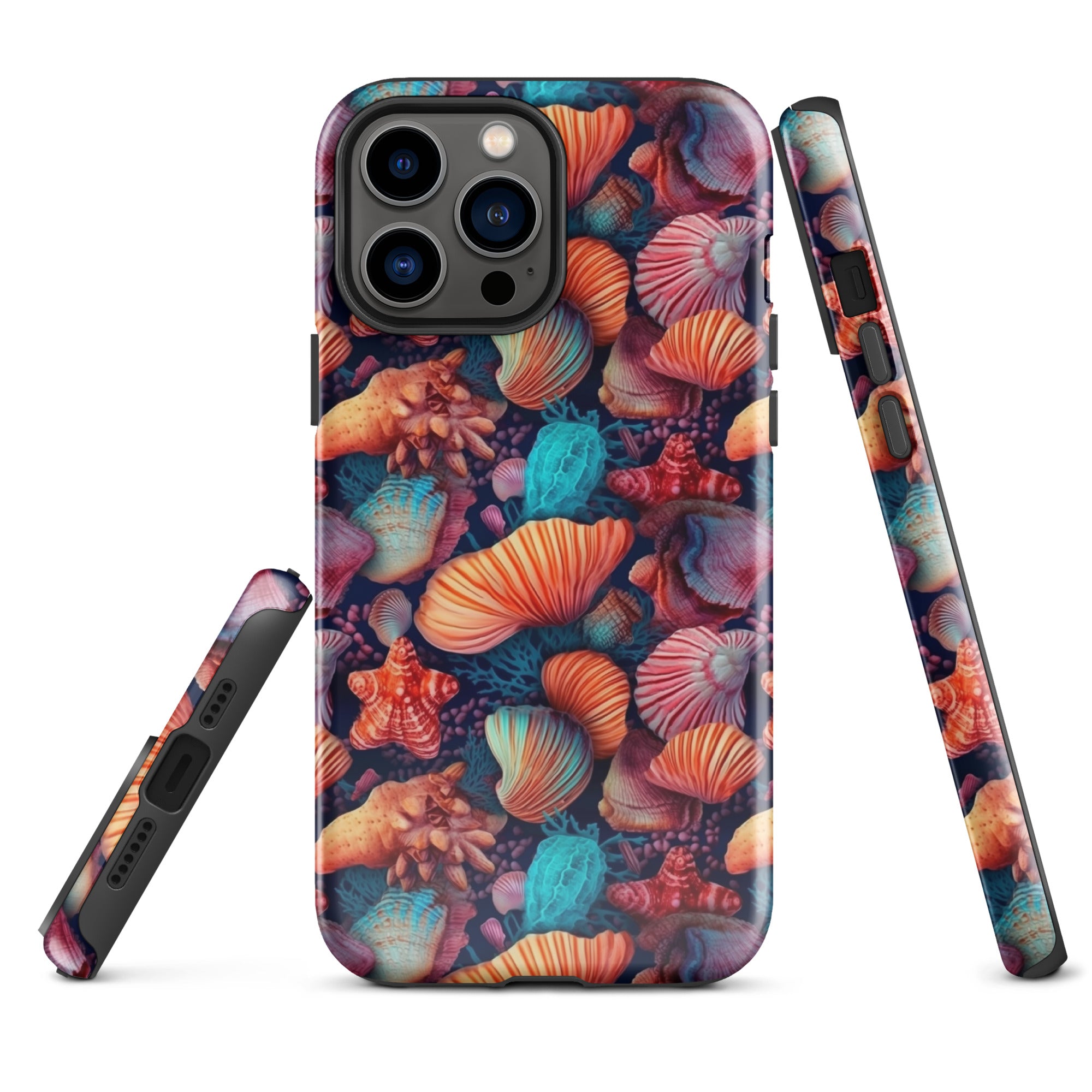 Vibrant Shallow Seascape - Nautical Dreams - iPhone Case - Pattern Symphony