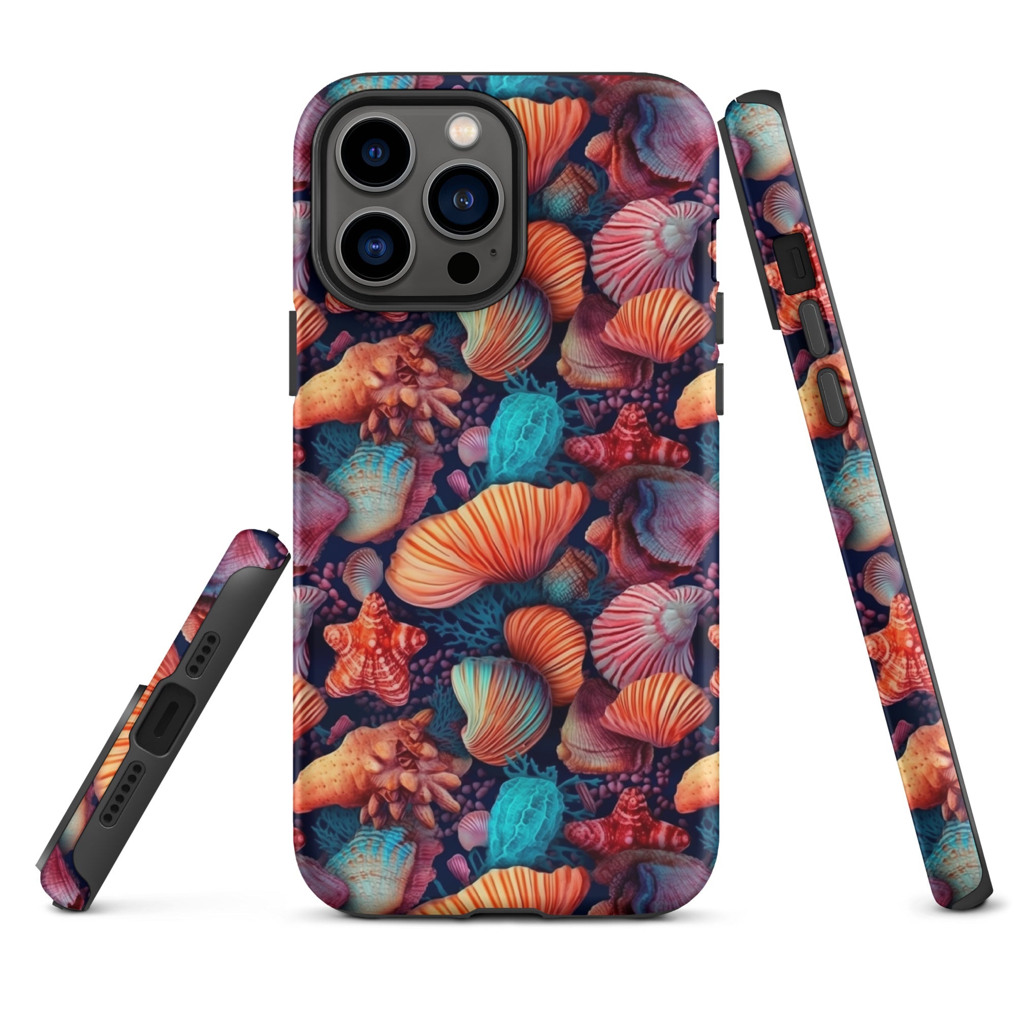 Vibrant Shallow Seascape - Nautical Dreams - iPhone Case - Pattern Symphony