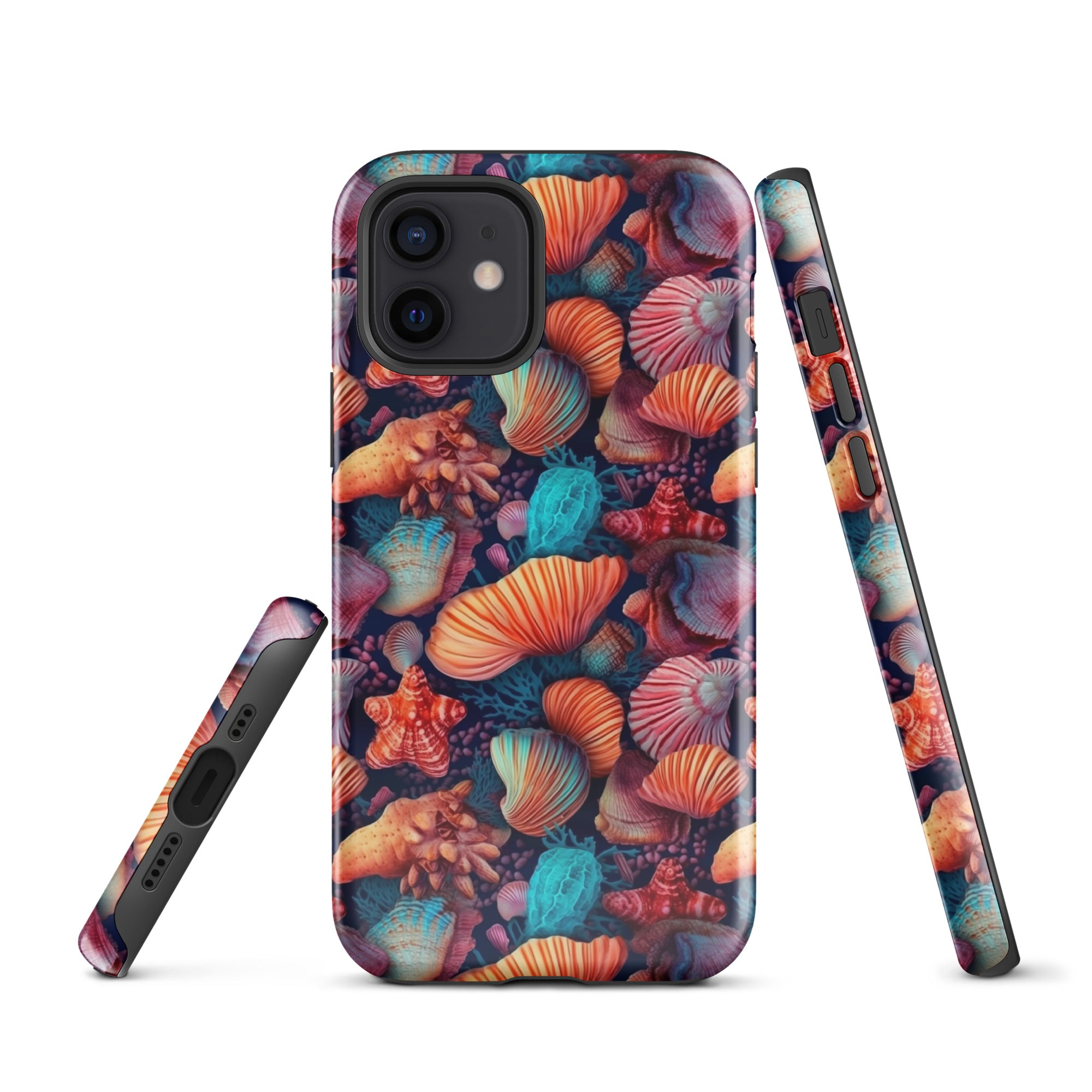 Vibrant Shallow Seascape - Nautical Dreams - iPhone Case - Pattern Symphony