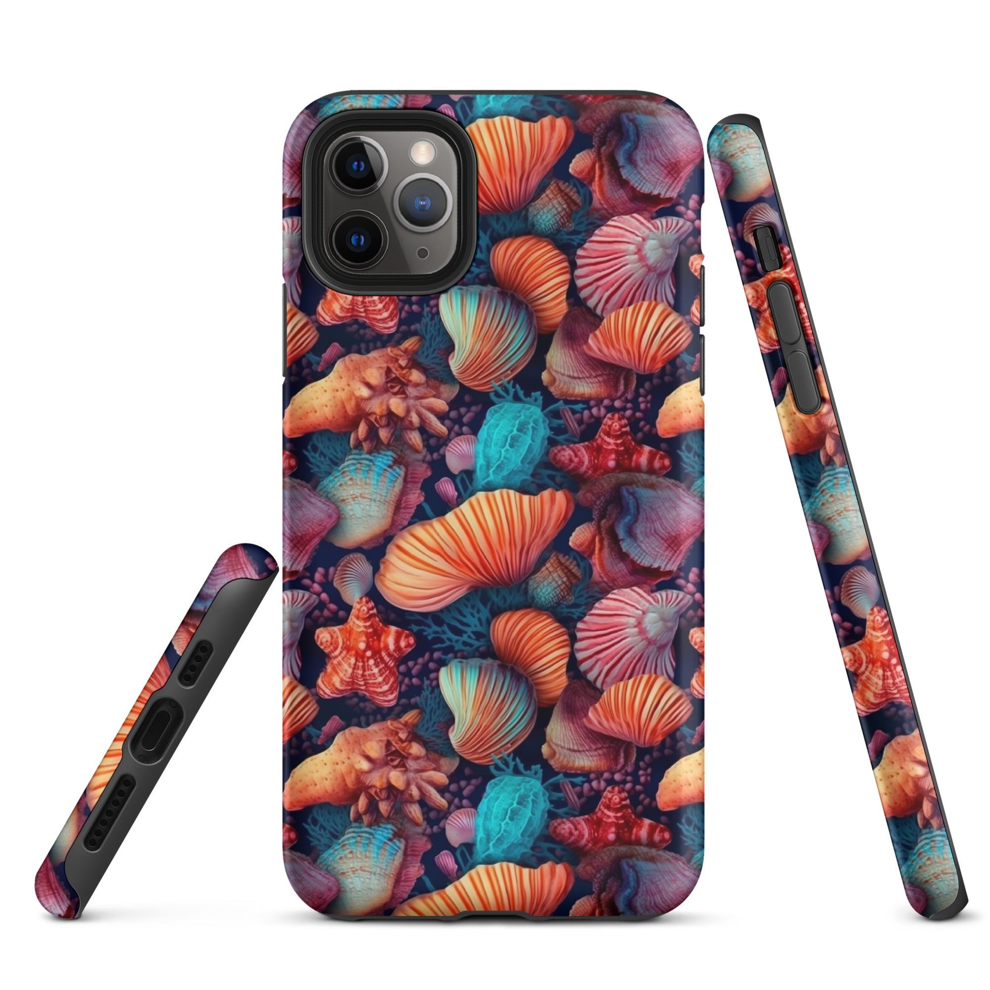 Vibrant Shallow Seascape - Nautical Dreams - iPhone Case - Pattern Symphony