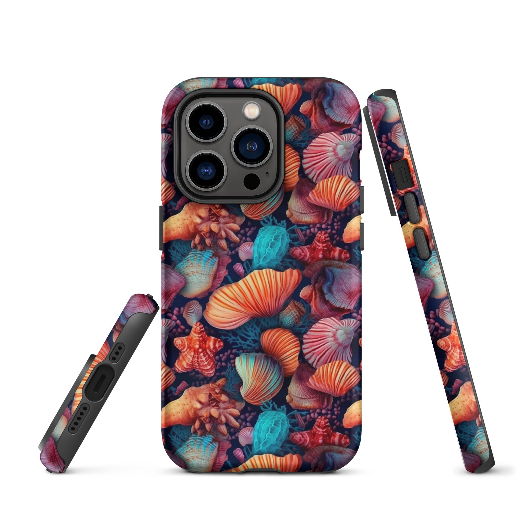 Vibrant Shallow Seascape - Nautical Dreams - iPhone Case - Pattern Symphony