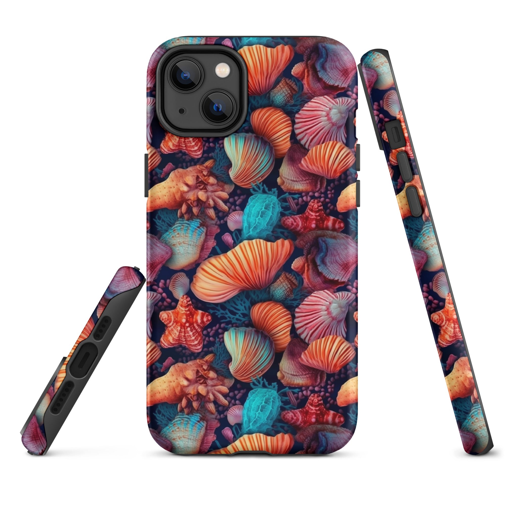 Vibrant Shallow Seascape - Nautical Dreams - iPhone Case - Pattern Symphony