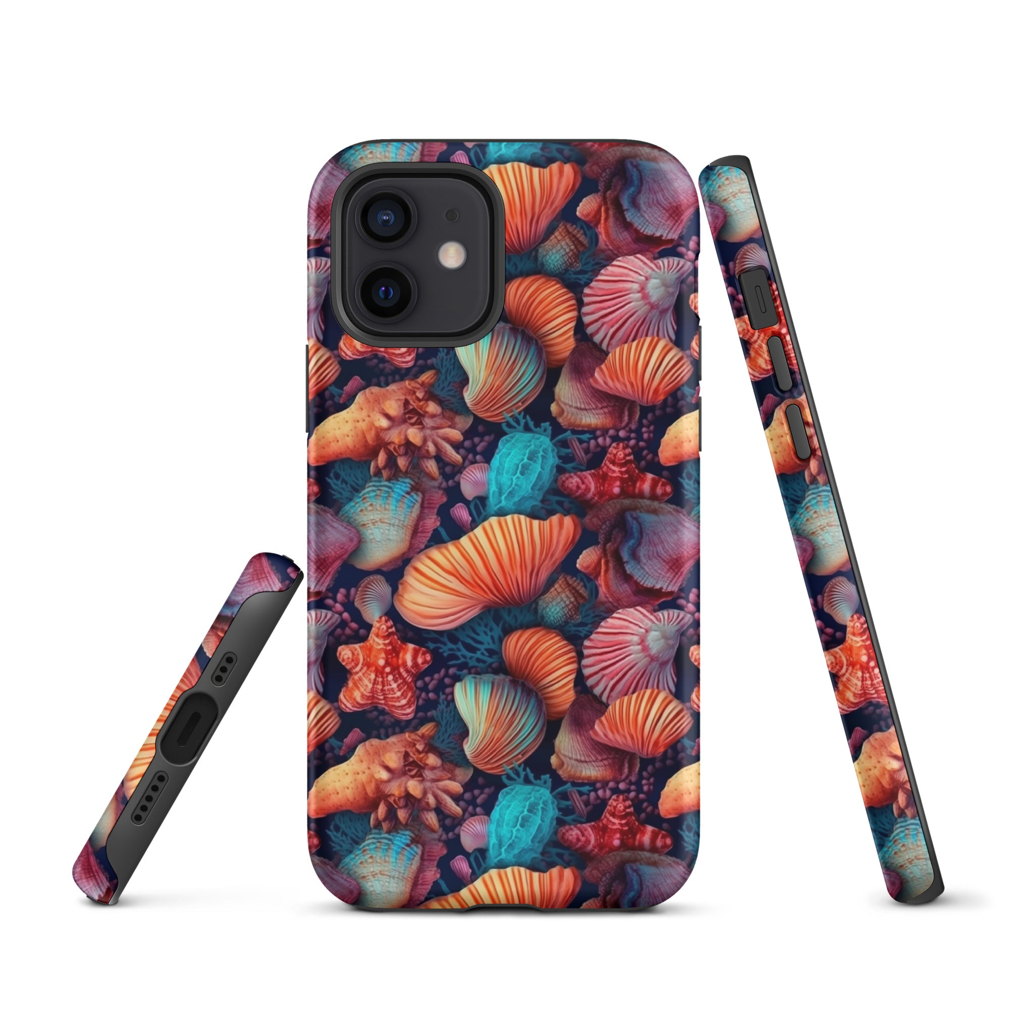 Vibrant Shallow Seascape - Nautical Dreams - iPhone Case - Pattern Symphony