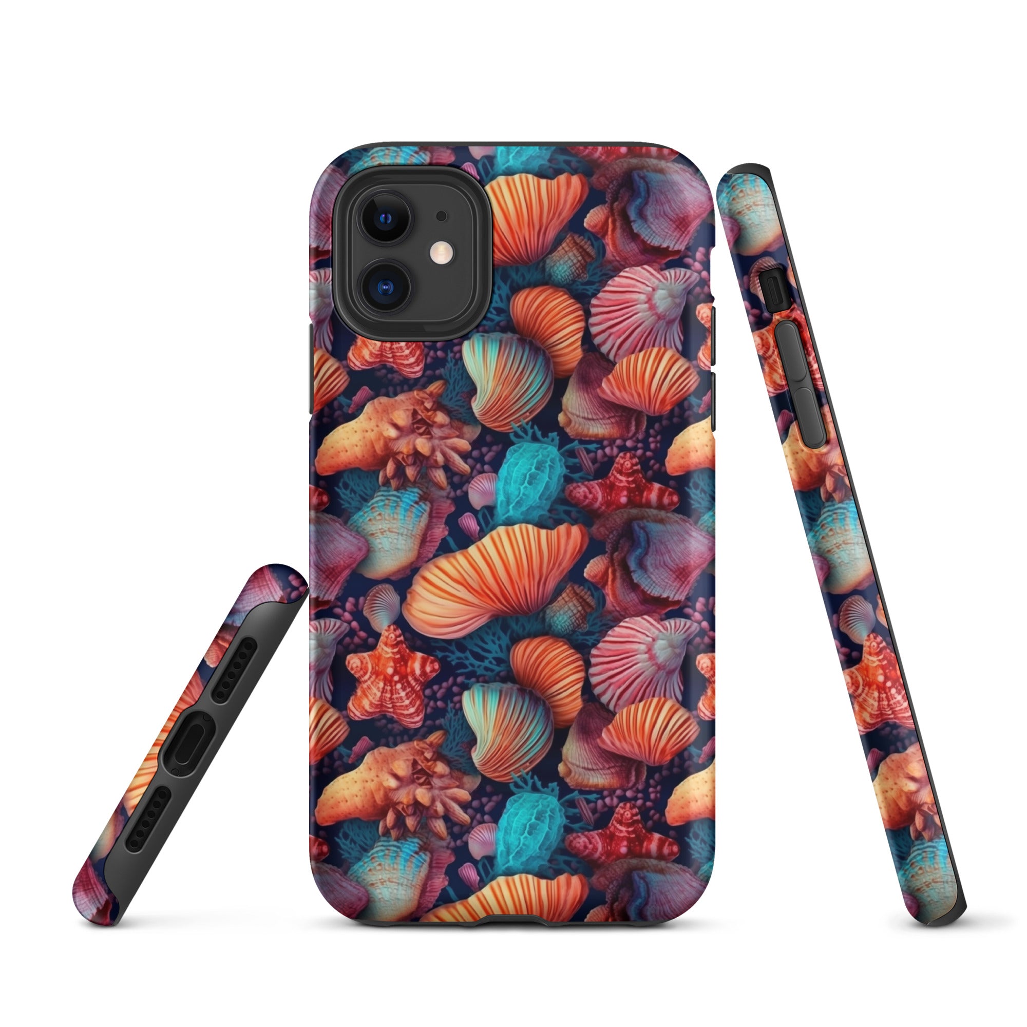 Vibrant Shallow Seascape - Nautical Dreams - iPhone Case - Pattern Symphony