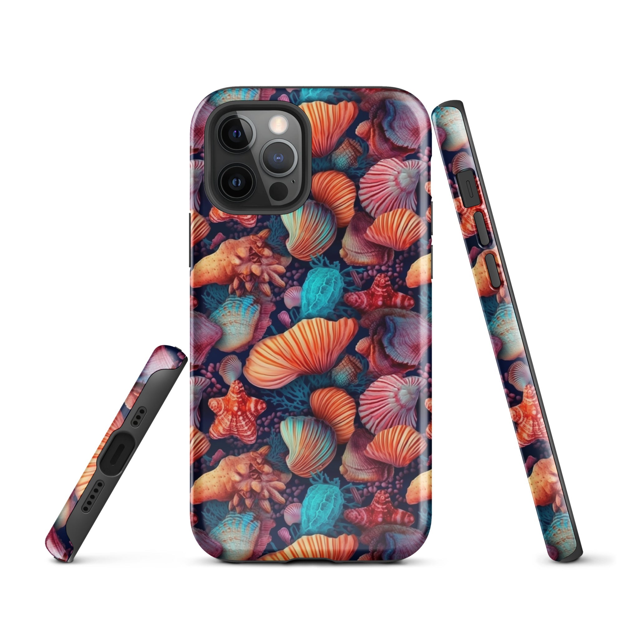 Vibrant Shallow Seascape - Nautical Dreams - iPhone Case - Pattern Symphony