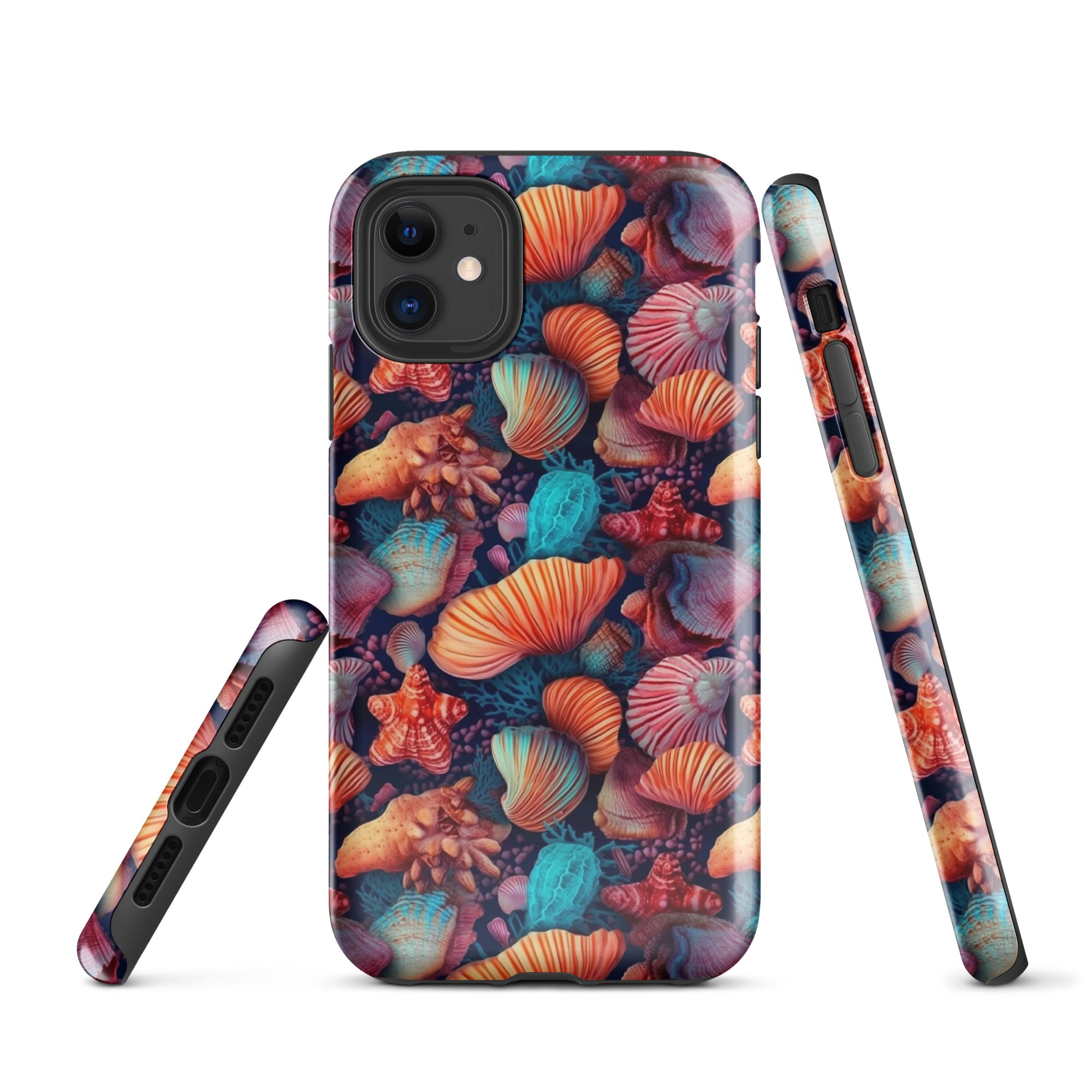 Vibrant Shallow Seascape - Nautical Dreams - iPhone Case - Pattern Symphony