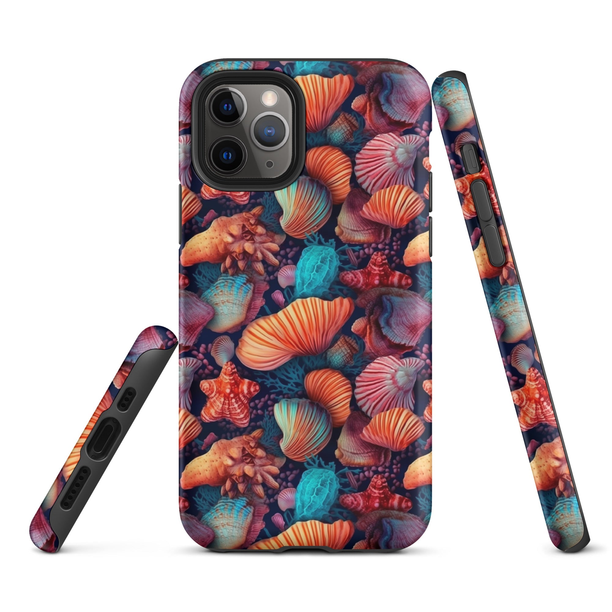 Vibrant Shallow Seascape - Nautical Dreams - iPhone Case - Pattern Symphony