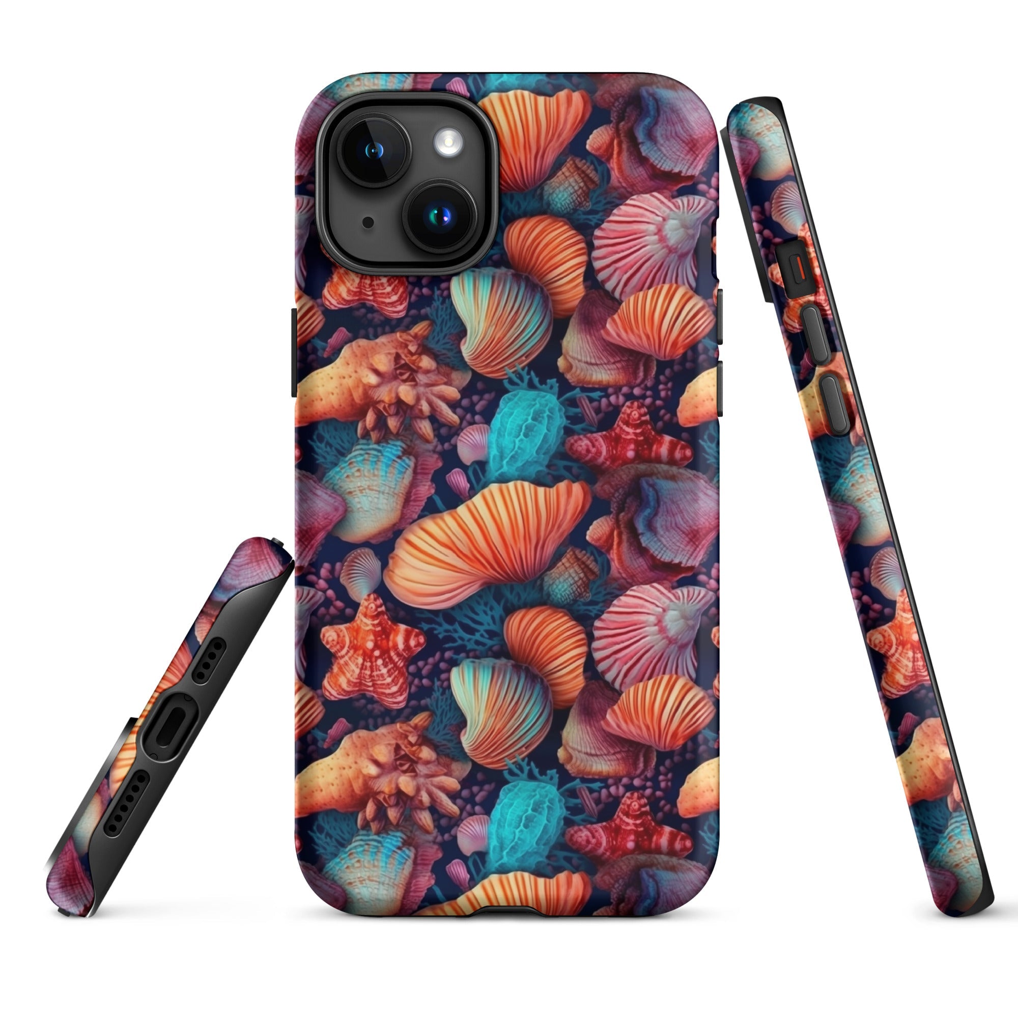 Vibrant Shallow Seascape - Nautical Dreams - iPhone Case - Pattern Symphony