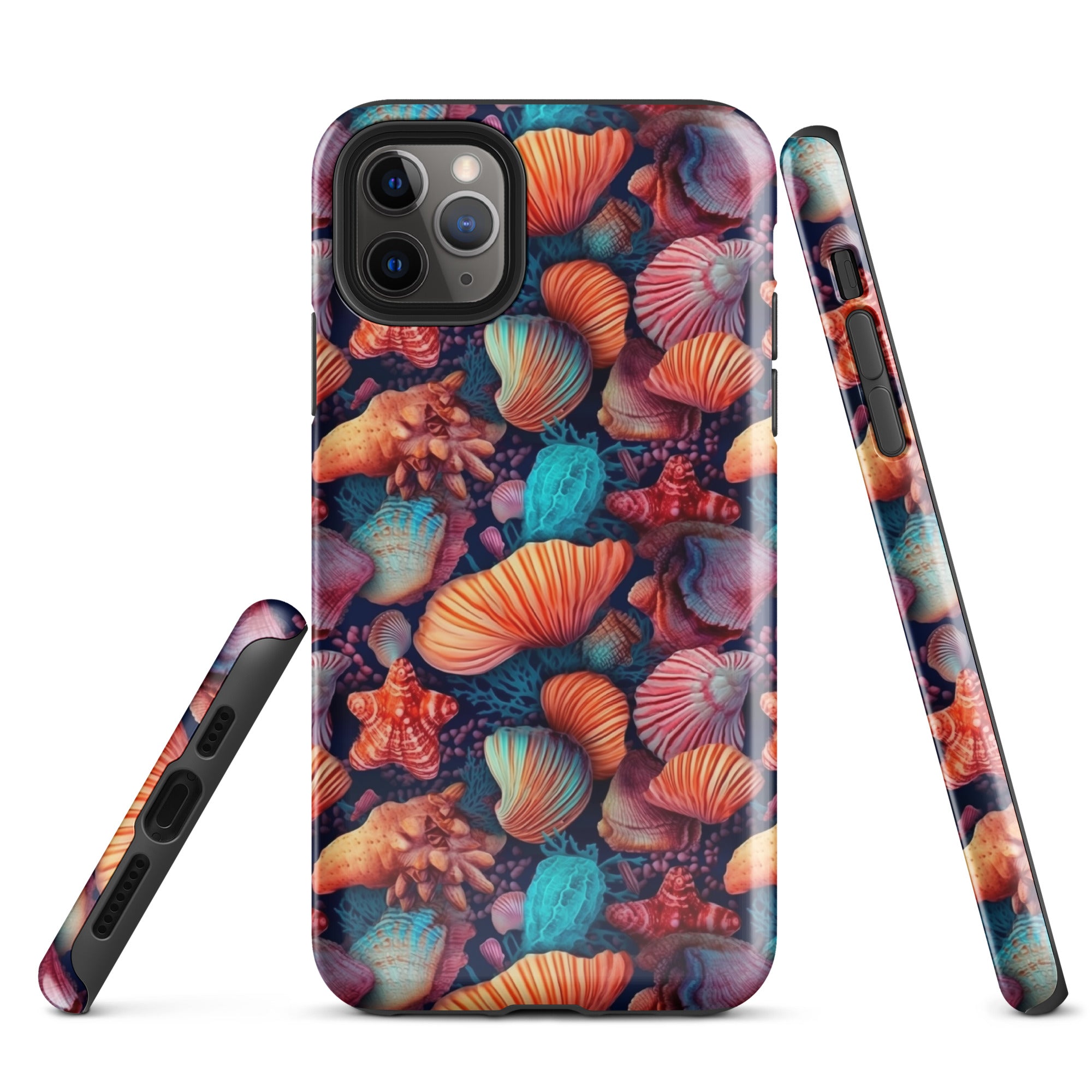 Vibrant Shallow Seascape - Nautical Dreams - iPhone Case - Pattern Symphony