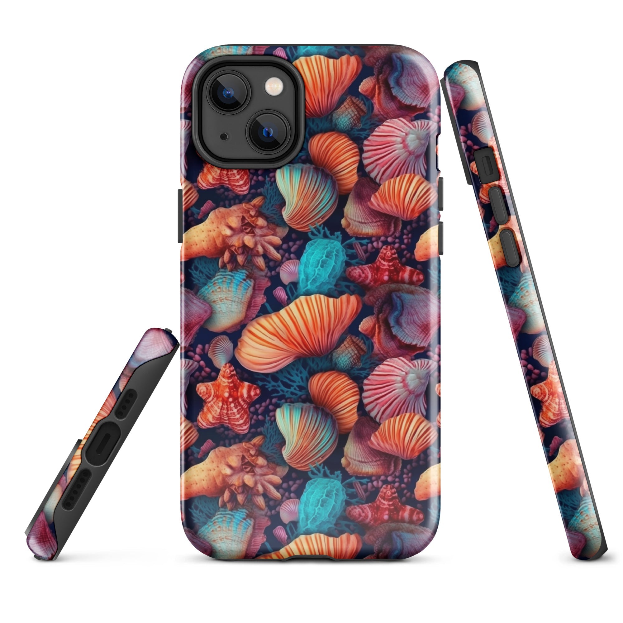 Vibrant Shallow Seascape - Nautical Dreams - iPhone Case - Pattern Symphony