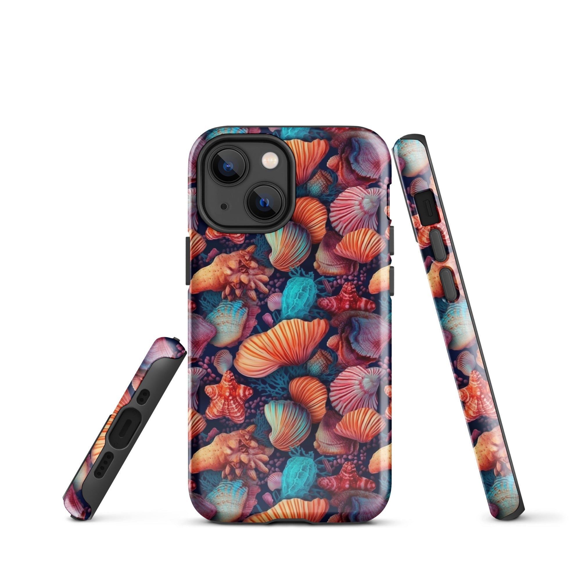 Vibrant Shallow Seascape - Nautical Dreams - iPhone Case - Pattern Symphony