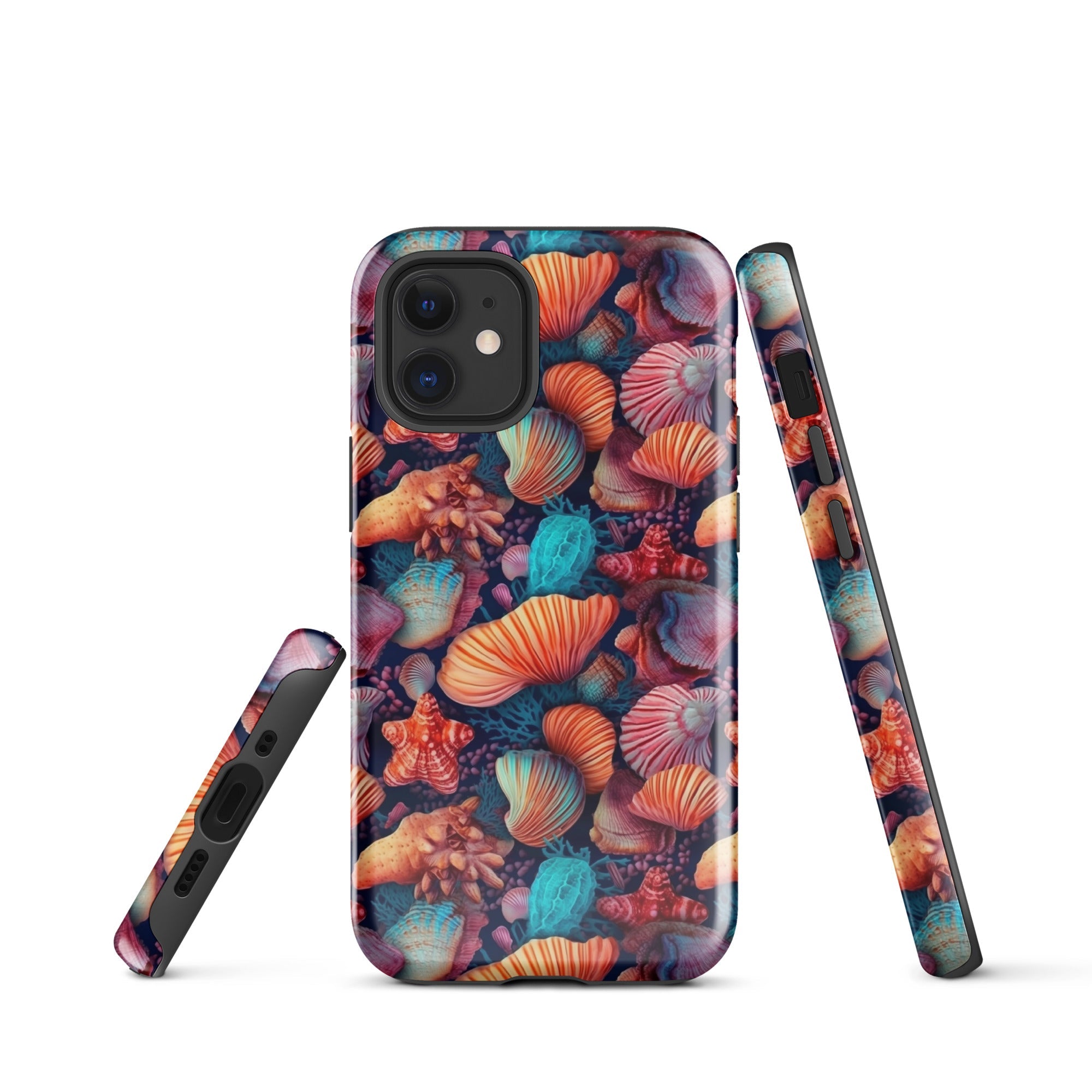 Vibrant Shallow Seascape - Nautical Dreams - iPhone Case - Pattern Symphony