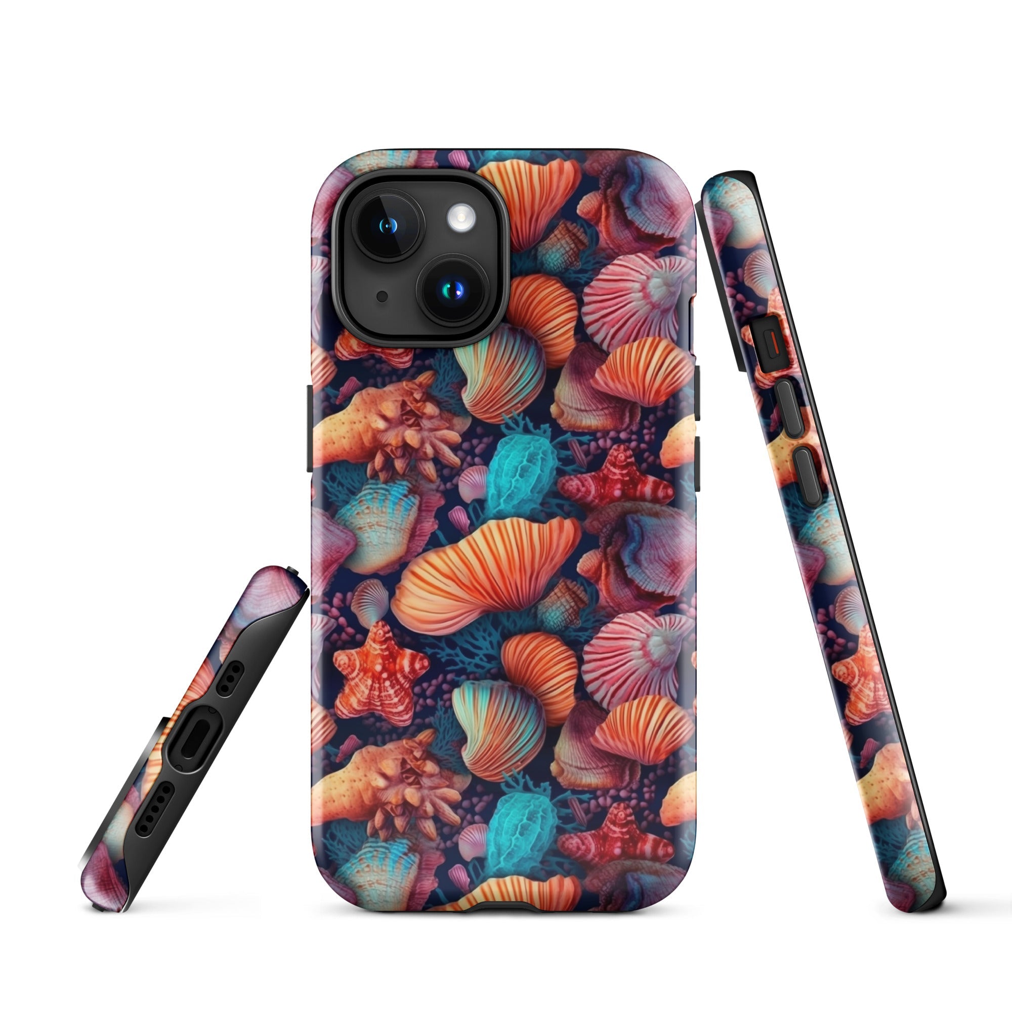 Vibrant Shallow Seascape - Nautical Dreams - iPhone Case - Pattern Symphony