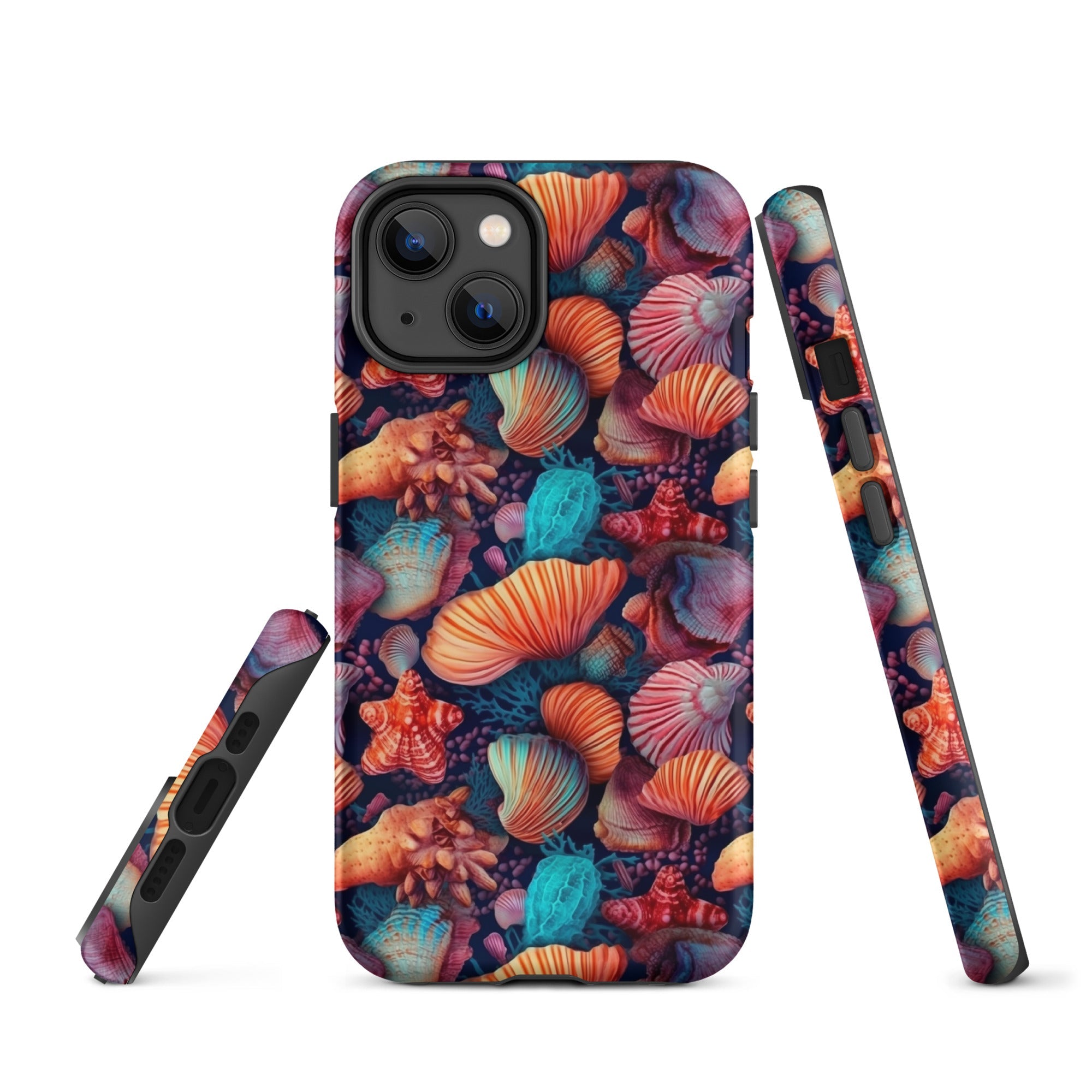 Vibrant Shallow Seascape - Nautical Dreams - iPhone Case - Pattern Symphony