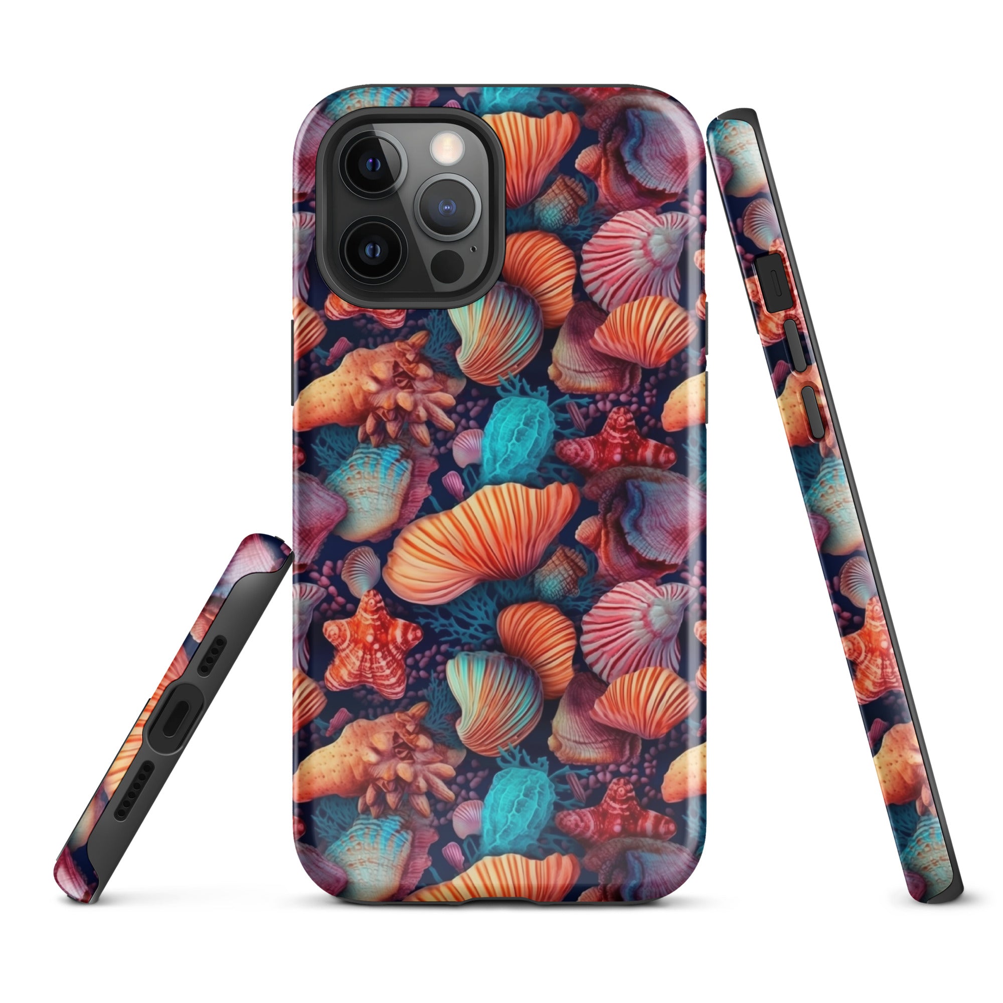 Vibrant Shallow Seascape - Nautical Dreams - iPhone Case - Pattern Symphony