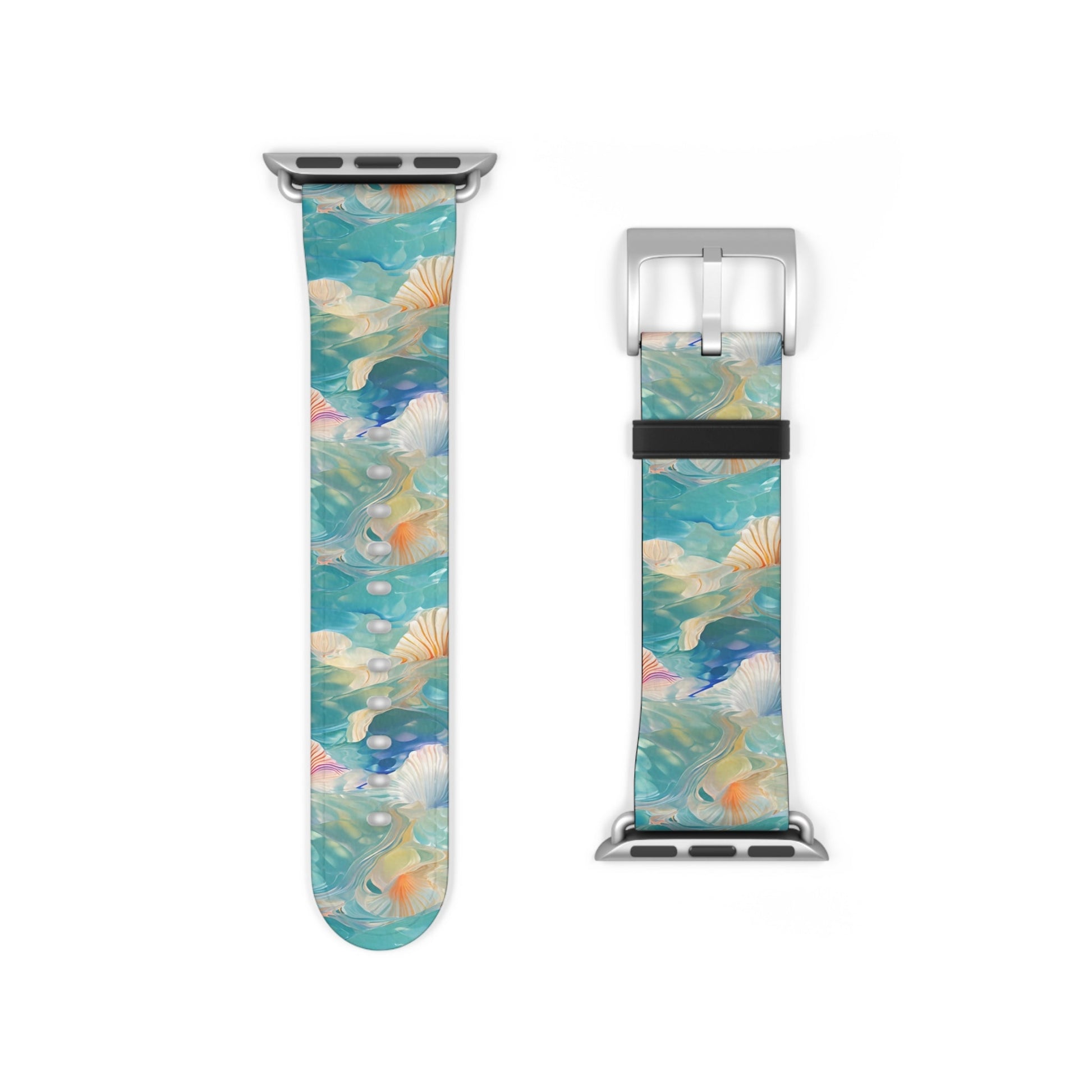 Watercolour Seashell - Wonders - Apple Watch Strap - Pattern Symphony