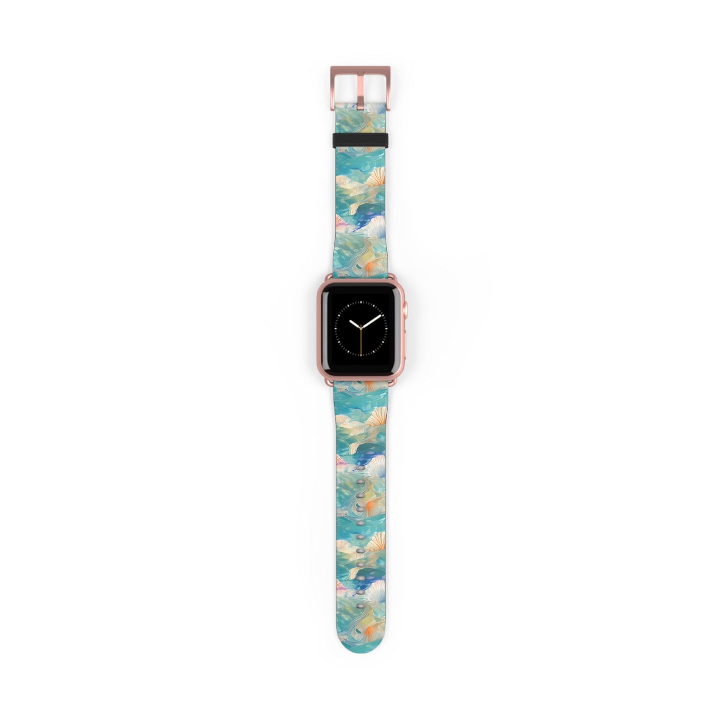 Watercolour Seashell - Wonders - Apple Watch Strap - Pattern Symphony