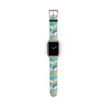 Watercolour Seashell - Wonders - Apple Watch Strap - Pattern Symphony