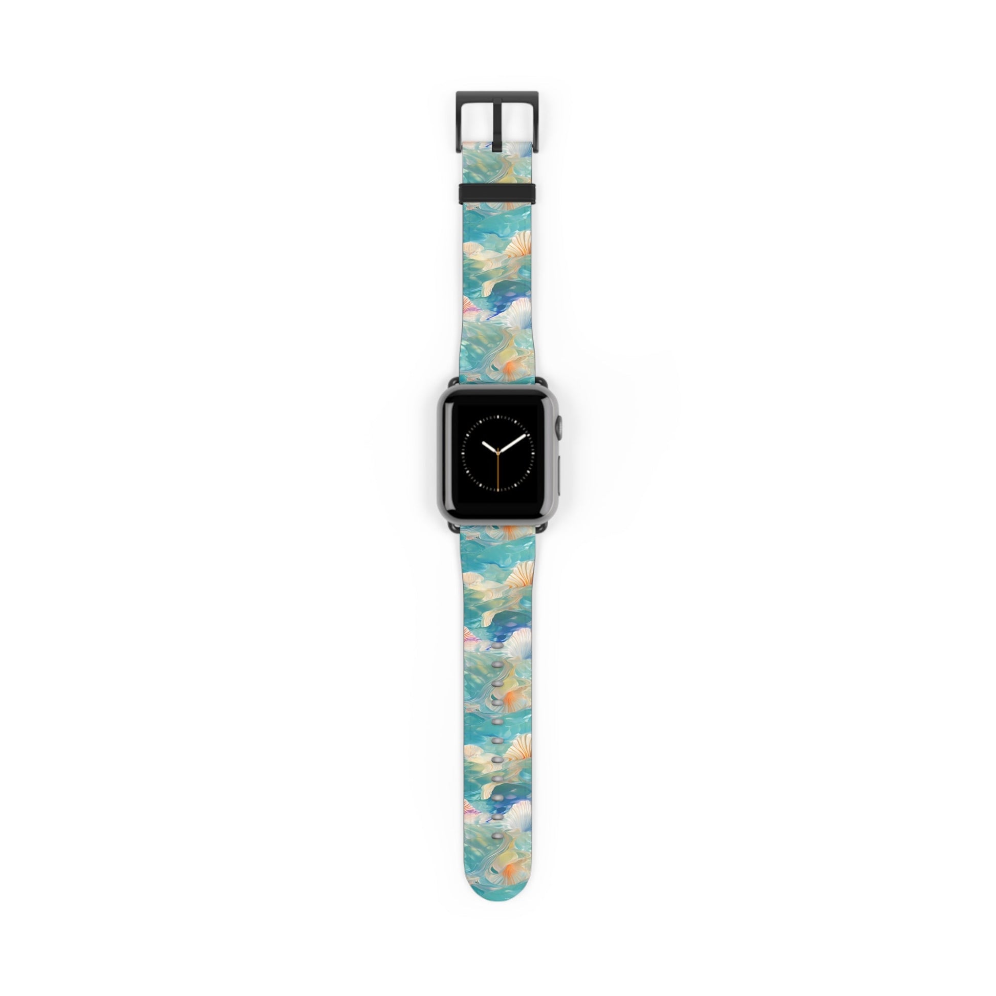 Watercolour Seashell - Wonders - Apple Watch Strap - Pattern Symphony